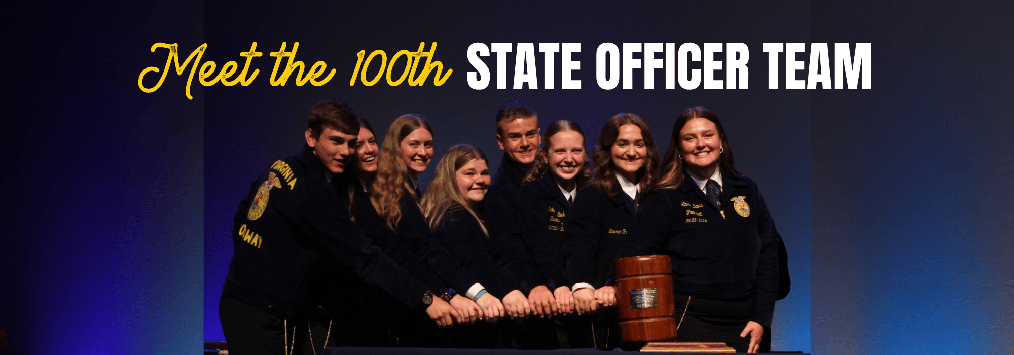 2026-2027 Virginia FFA State Officer Team